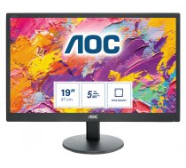 AOC 70 Series E970SWN LED display 47 cm (18.5") 1366 x 768 pixels WXGA LCD Black