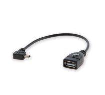 Savio CL-60 USB cable USB 2.0 USB A Mini-USB B Black