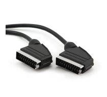 Gembird SCART/SCART 3m SCART cable SCART (21-pin) Black