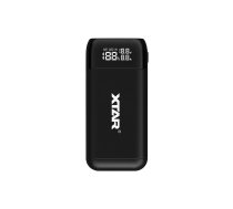 XTAR PB2S black battery charger / power bank to Li-ion 18650 / 20700 / 21700