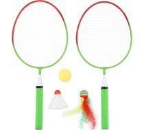 Zestaw do badmintona NILS NRZ051 STEEL 2 rakiety + lotki+ piłeczki Junior