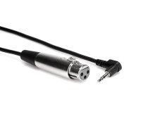 Hosa Technology XVM-105F audio cable 1.5 m 3.5mm TRS XLR (3-pin) Black
