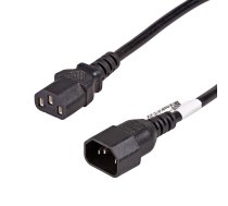 Akyga AK-PC-07A power cable Black 3 m C13 coupler C14 coupler