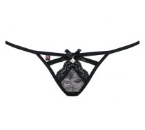 Obsessive 818-THO-1 S/M underpants Thong panties Black