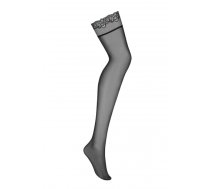 Obsessive 830-STO-1 L/XL pantyhose/stockings Black