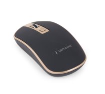 Gembird MUSW-4B-06-BG 4-button wireless optical mouse 1600 DPI, black-gold