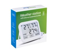 Weather Station Thermometer Hygrometer Indoor Outdoor Temperature Humidity