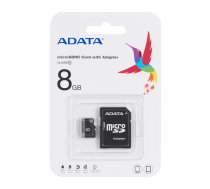 ADATA 8GB MicroSDHC Class 4 memory card