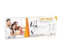 Libox Antena kierunkowa 16-el. pasywna DVB-T Z FILTREM LTE LB1600 television antenna Outdoor 18 dB