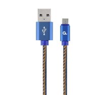 Cablexpert CC-USB2J-AMMBM-2M-BL USB cable USB 2.0 USB A Mini-USB B Blue