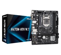 Asrock H470M-HDV/M.2 motherboard Intel H470 LGA 1200 micro ATX