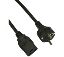 Akyga Server power cable AK-UP-01 IEC C19 CEE 7/7 250V/50Hz 1.8m Black CEE7/7 C19 coupler