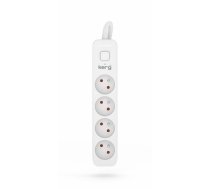 Kerg M02398 4 Earthed sockets  - 10m power strip with 3x1,5mm2 cable, 16A