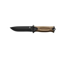 Survival knife GERBER Strongarm Fixed Serrated Coyote