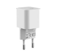 WALL CHARGER SOMOSTEL SMS-Q10 20W + CABLE KABEL TYP-C/IPHONE WHITE