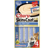 INABA Churu Skin&Coat Tuna recipe - cat treats - 4x14 g