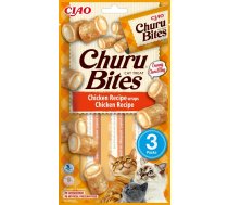 INABA Churu Bites Chicken recipe wraps - cat treats - 3x10 g