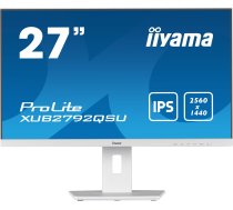 iiyama ProLite XUB2792QSU-W5 computer monitor 68.6 cm (27") 2560 x 1440 pixels Wide Quad HD LED White