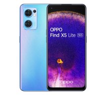 OPPO Find X5 Lite 16.3 cm (6.43") Dual SIM Android 12 5G USB Type-C 8 GB 256 GB 4500 mAh Blue