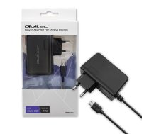 Qoltec 51022 mobile device charger Black Indoor