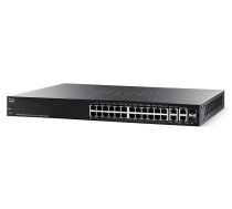 Cisco SF350-24P Managed L2/L3 Fast Ethernet (10/100) Power over Ethernet (PoE) Black
