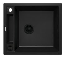 DEANTE BLACK NERO MATT MAGNETIC 1-BOWL GRANITE SINK