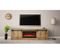 RTV GRANERO + fireplace cabinet 200x56.7x35 oak wotan