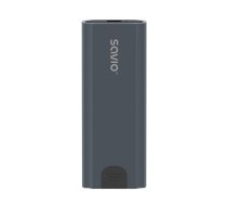 Savio M.2 SSD NVMe external drive enclosure, USB-C 3.1, AK-67, grey