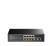 Cudy FS1010PG network switch Fast Ethernet (10/100) Power over Ethernet (PoE) Black