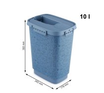 ROTHO Cody Blue - food container - 10l