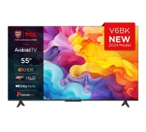 TCL 55V6B TV 139 cm (55") 4K Ultra HD Smart TV Wi-Fi Black