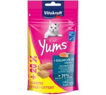 VITAKRAFT Yums Salmon - cat treats - 40g + 20%