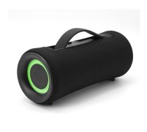 Gembird SPK-BT-LED-04 portable wireless boombox Bluetooth speaker, LED, black