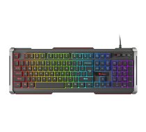 GENESIS RHOD 400 RGB keyboard Gaming USB QWERTY US International Black