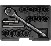 Yato YT-05897 screw/bolt extractor 16 pc(s)