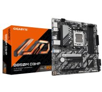 GIGABYTE B850M D3HP Motherboard - AMD Ryzen 9000 Series CPUs, 5+2+2 Phases Digital VRM, up to 8200MHz DDR5 (OC), 1xPCIe 5.0 + 1xPCIe 4.0 M.2, GbE LAN, USB 3.2 Gen 2