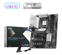 MSI PRO B860-P WIFI motherboard Intel B860 LGA 1851 (Socket V1) ATX