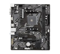 Gigabyte A520M K V2 Motherboard - Supports AMD Ryzen 5000 Series AM4 CPUs, up to 5100MHz DDR4 (OC), PCIe Gen3 x4 M.2, GbE LAN, USB 3.2 Gen 1