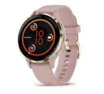 Garmin Venu 3S 3.05 cm (1.2") AMOLED 41 mm Digital 390 x 390 pixels Touchscreen Gold, Rose Wi-Fi GPS (satellite)
