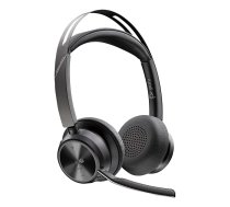 Poly Voyager Focus 2-M USB-C-C Headset USB-C/A Adapter Charging Stand