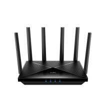 Cudy WR11000 wireless router 2.5 Gigabit Ethernet Tri-band (2.4 GHz / 5 GHz / 6 GHz) Black