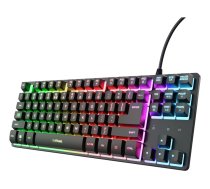 Trust GXT 833 Thado TKL keyboard Gaming USB QWERTY US English Black