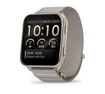 Garmin Venu X1 5.08 cm (2") AMOLED Digital 448 x 486 pixels Touchscreen Gold, Titanium Wi-Fi GPS (satellite)