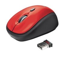 MOUSE USB OPTICAL WRL YVI/RED 19522 TRUST