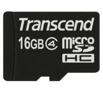 MEMORY MICRO SDHC 16GB/CLASS4 TS16GUSDC4 TRANSCEND