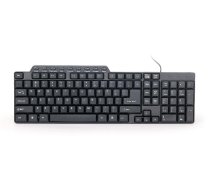 KEYBOARD MULTIMEDIA USB ENG/BLACK KB-UM-104 GEMBIRD