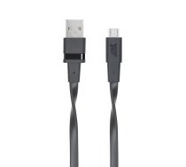 CABLE MICRO-USB 1.2M/BLACK PS6000 BK12 RIVACASE