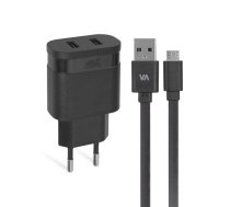 MOBILE CHARGER WALL/BLACK VA4123 BD1 RIVACASE