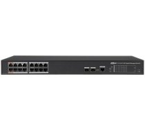 Switch|DAHUA|PFS4218-16GT-240|Type L2|16x10Base-T / 100Base-TX|2x10Base-T / 100Base-TX / 1000Base-T|PoE ports 16|PFS4218-16GT-240