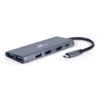 I/O ADAPTER USB-C TO HDMI/USB3/USB-C A-CM-COMBO3-01 GEMBIRD